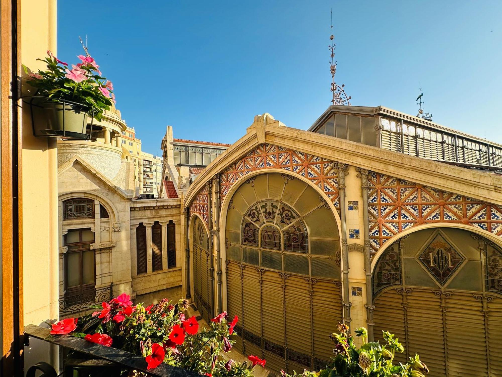 Mirador 5 Del Mercado Central - Habitacion Con Bano Privado En El Centro De La Ciudad Vella 발렌시아 외부 사진